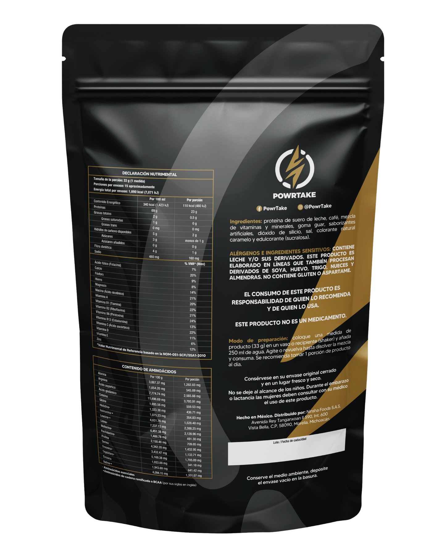 Proteína Hidrolizada Vitaminada sabor Cappucino