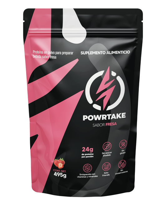 Proteína Hidrolizada Vitaminada sabor Fresa