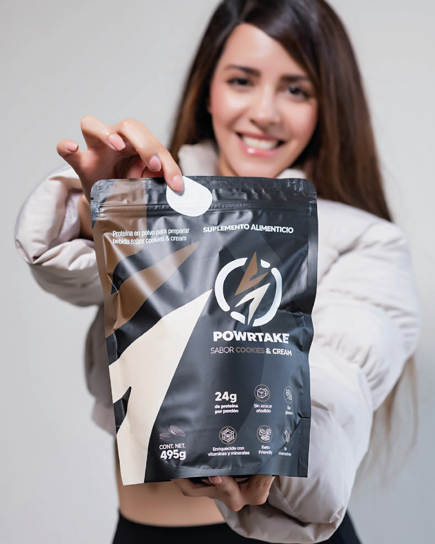 Proteína Hidrolizada Vitaminada sabor Cookies & Cream